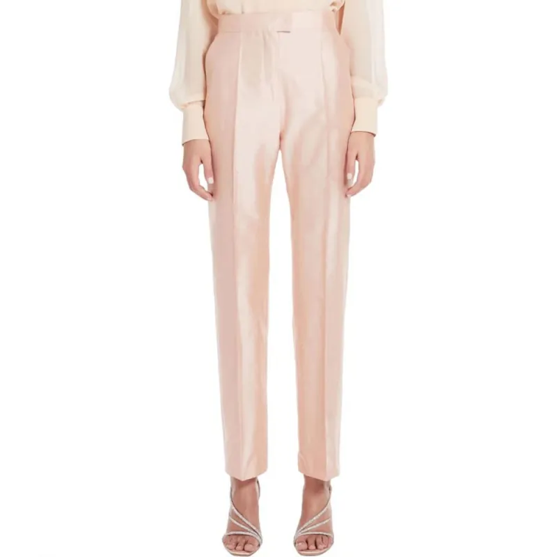 MaxMara Studio Casual Pants Women's Champagne-1