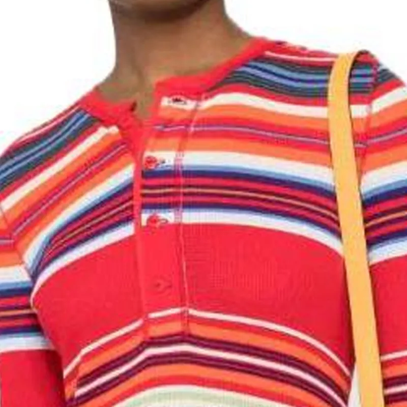 Polo Ralph Lauren Long Sleeved Dresses Women's Red-3