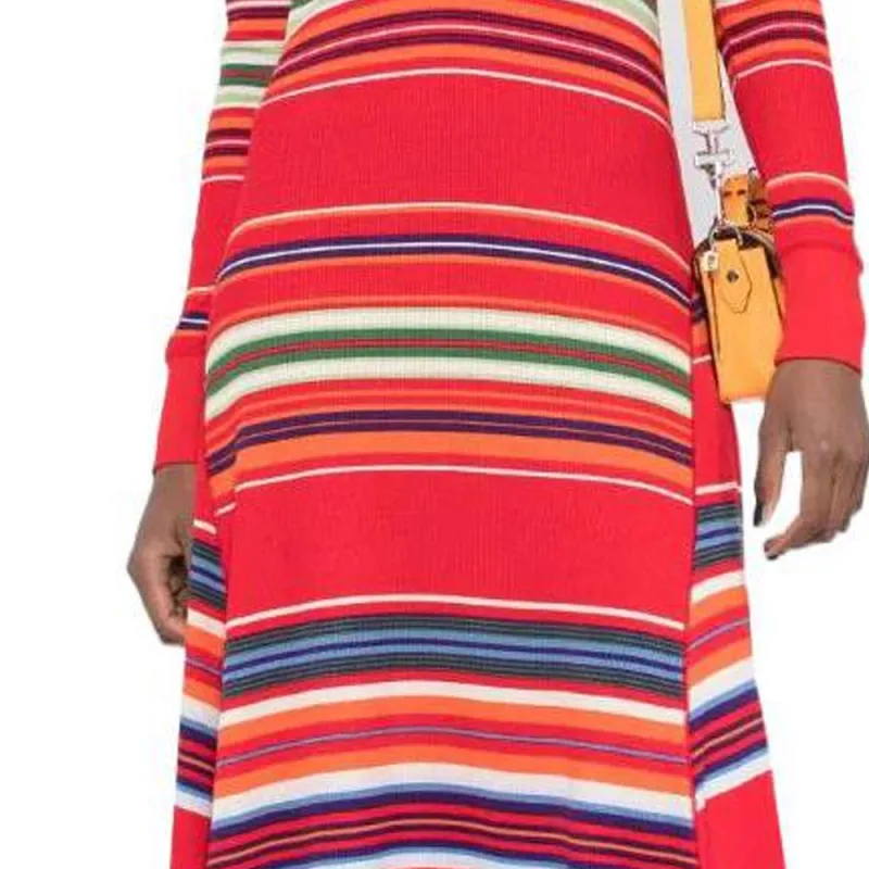 Polo Ralph Lauren Long Sleeved Dresses Women's Red-2