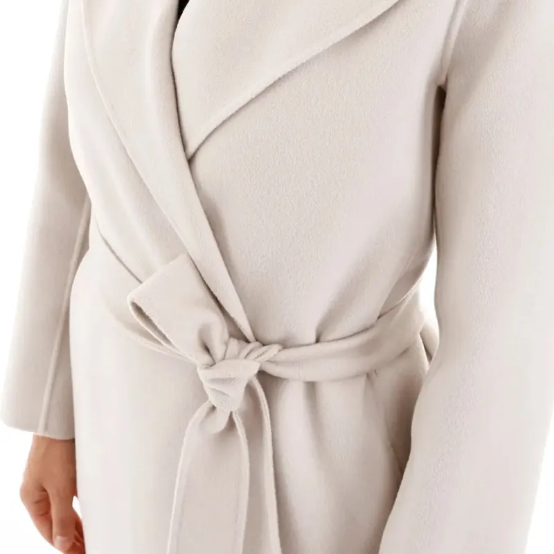 MaxMara Poldo Straight Hem Belted Coat-4