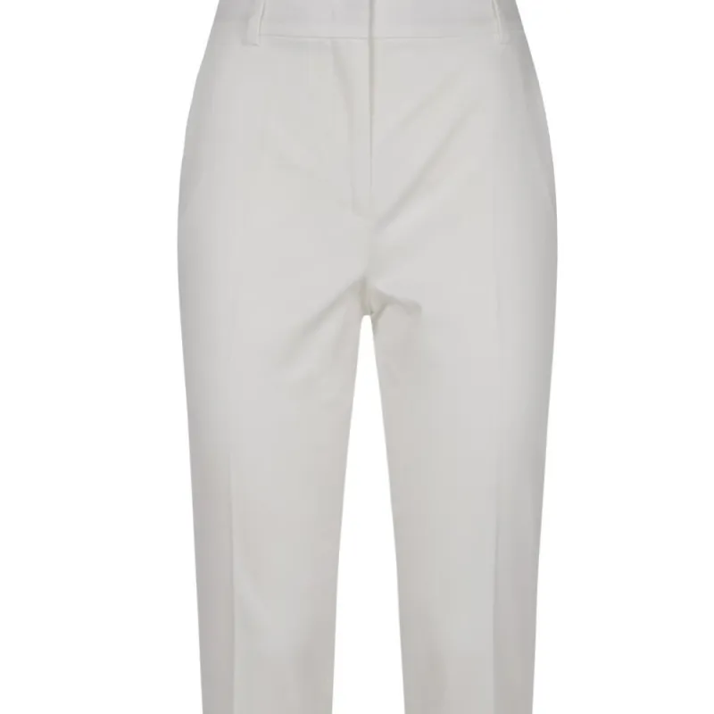 MaxMara Tapered Cropped Trousers-1