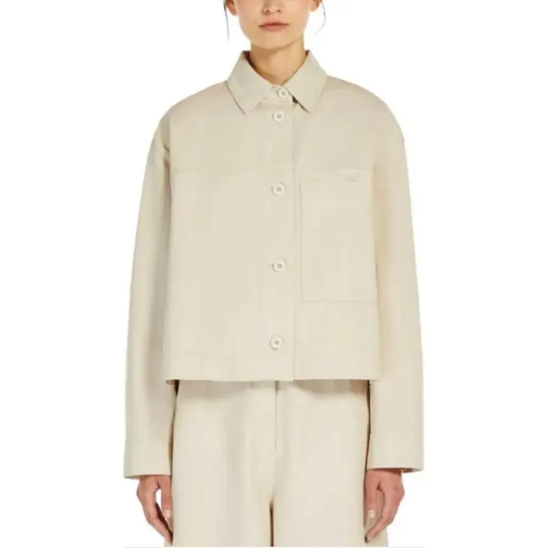 WEEKEND MaxMara Salita Button Up Shirt Jacket-1