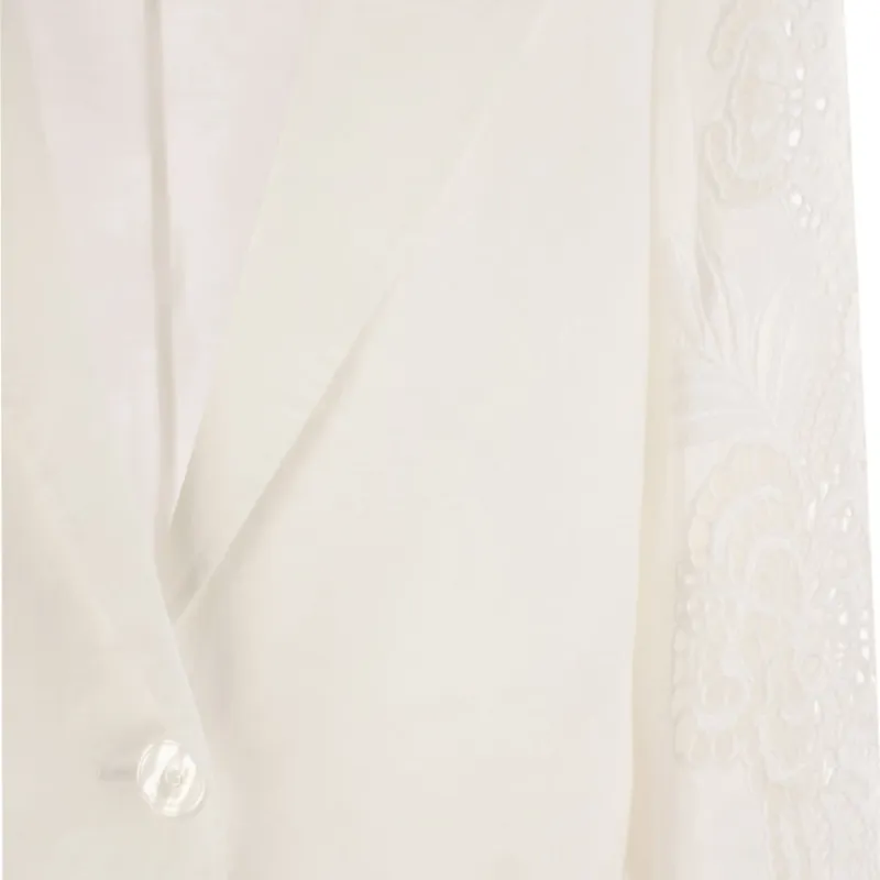 MaxMara Angizia Embroidered sleeve Blazer-3