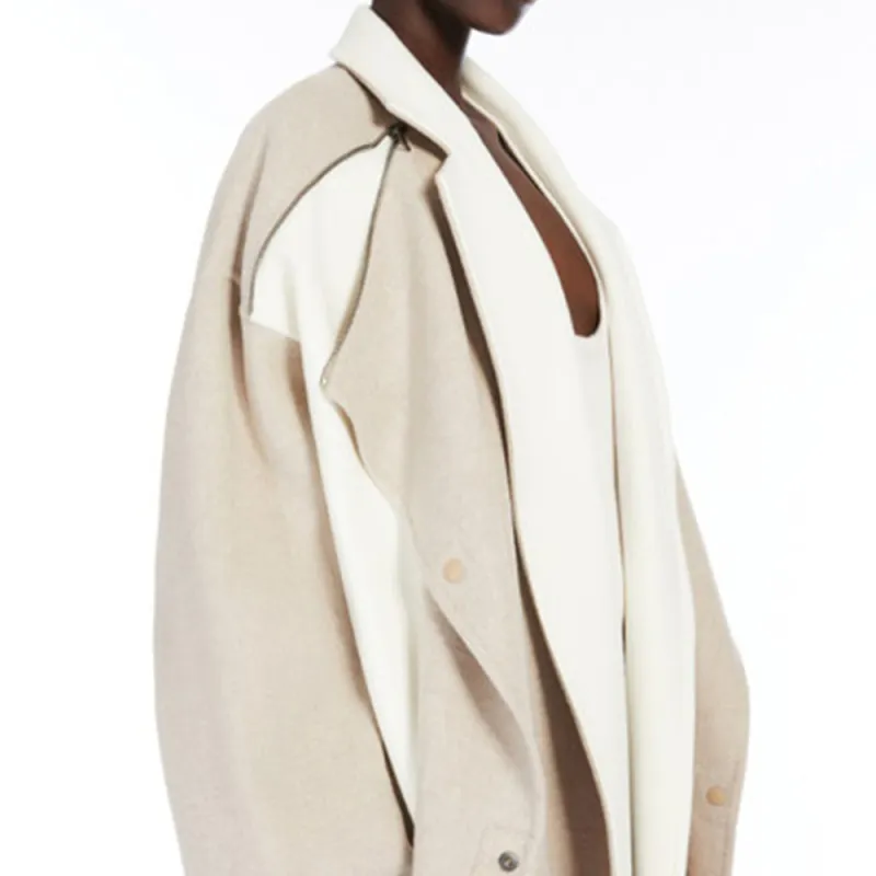 MaxMara Coats Women's Beige-4
