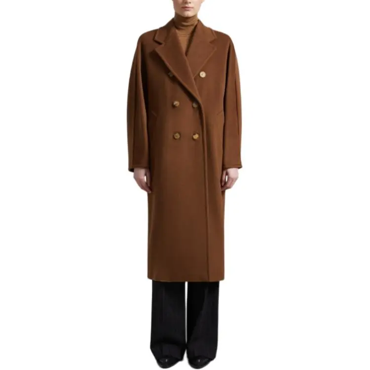MaxMara 101801 ICON COAT Coats Women's Brown-1