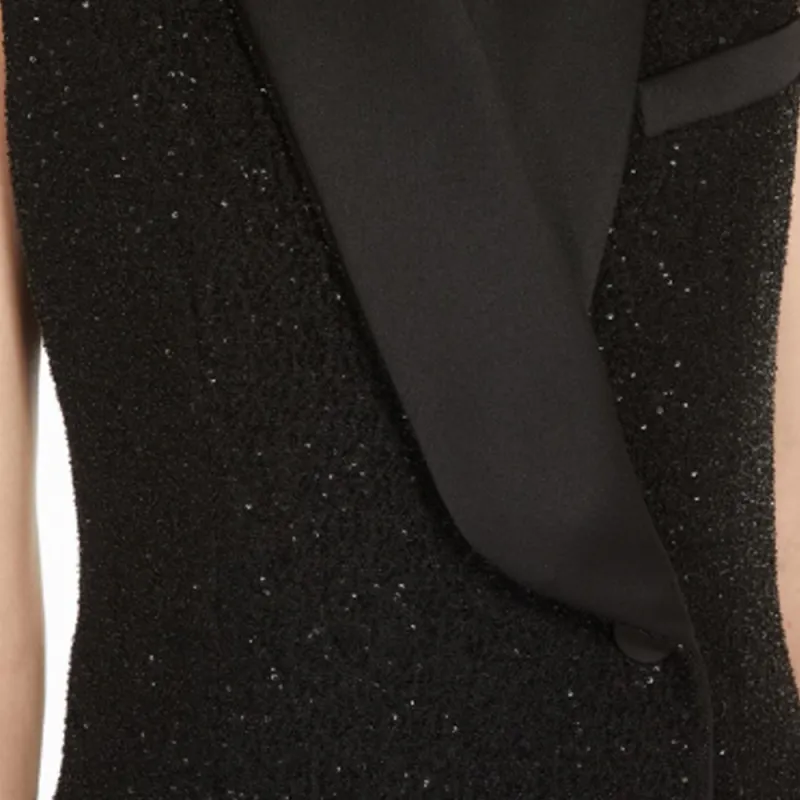 MaxMara Eiffel Embellished Sleeveless Dress-4
