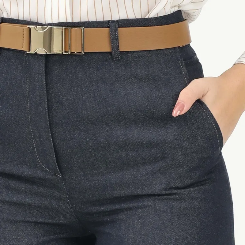MaxMara Studio Casual Pants Women's Ink Blue-2