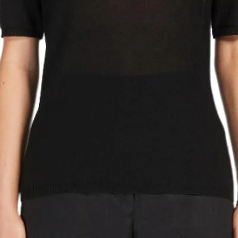 MaxMara Studio Polo Shirt Women's Black-3