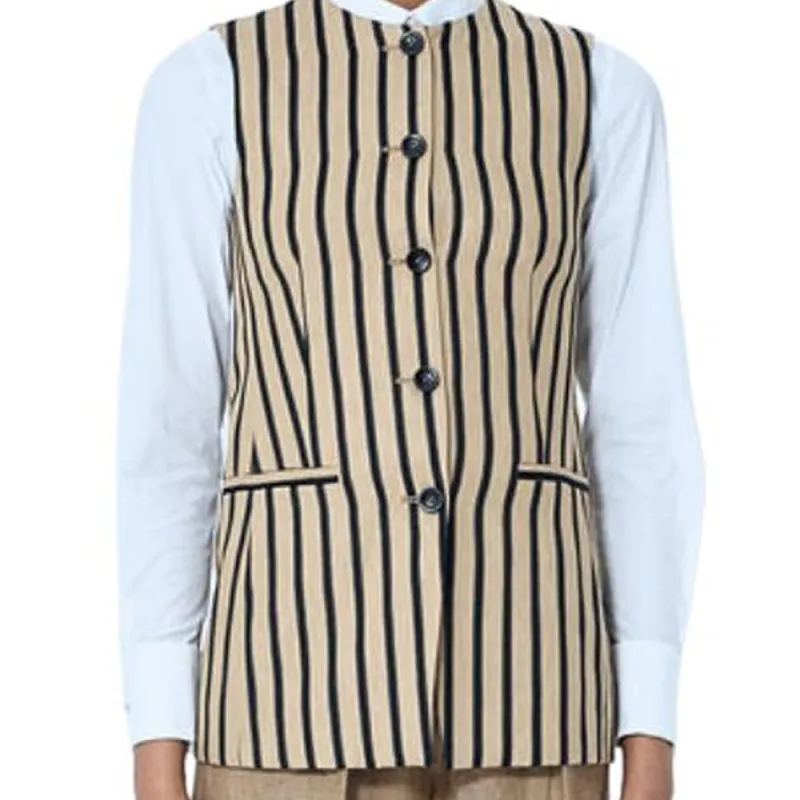 MaxMara Vests Women's Beige-4