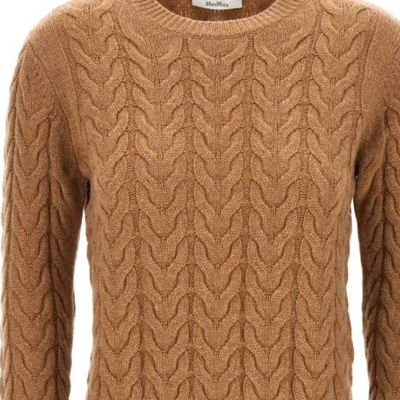 MaxMara Sweater Women's Ginger Yellow-4