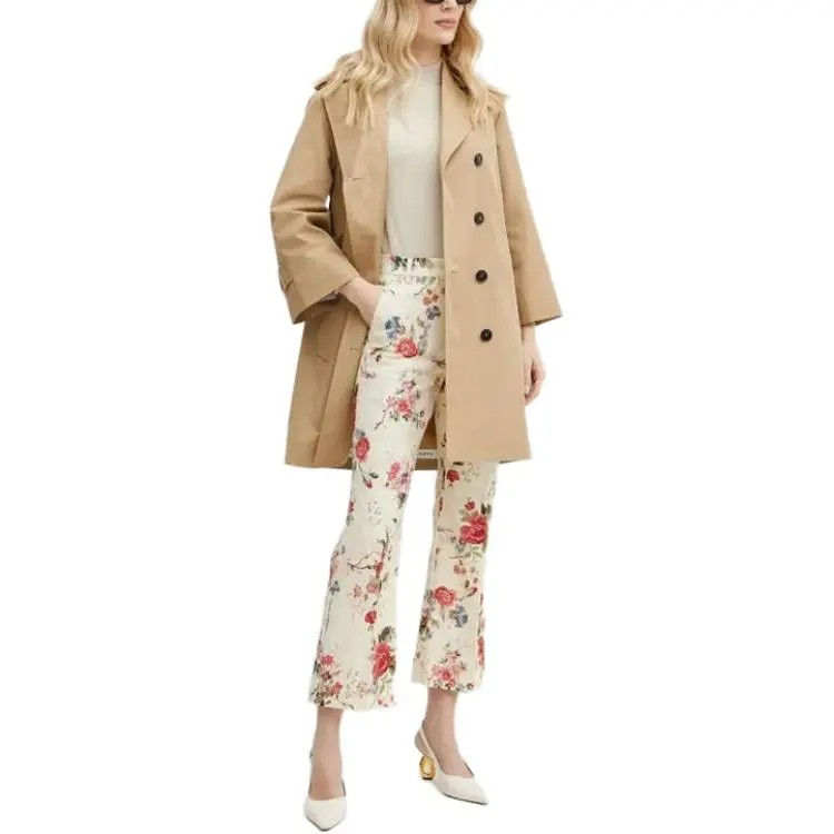 WEEKEND MaxMara Casual Pants Women's Beige-2