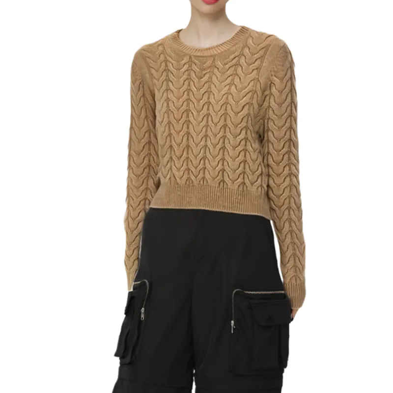 MaxMara Sweater Women's Ginger Yellow-3