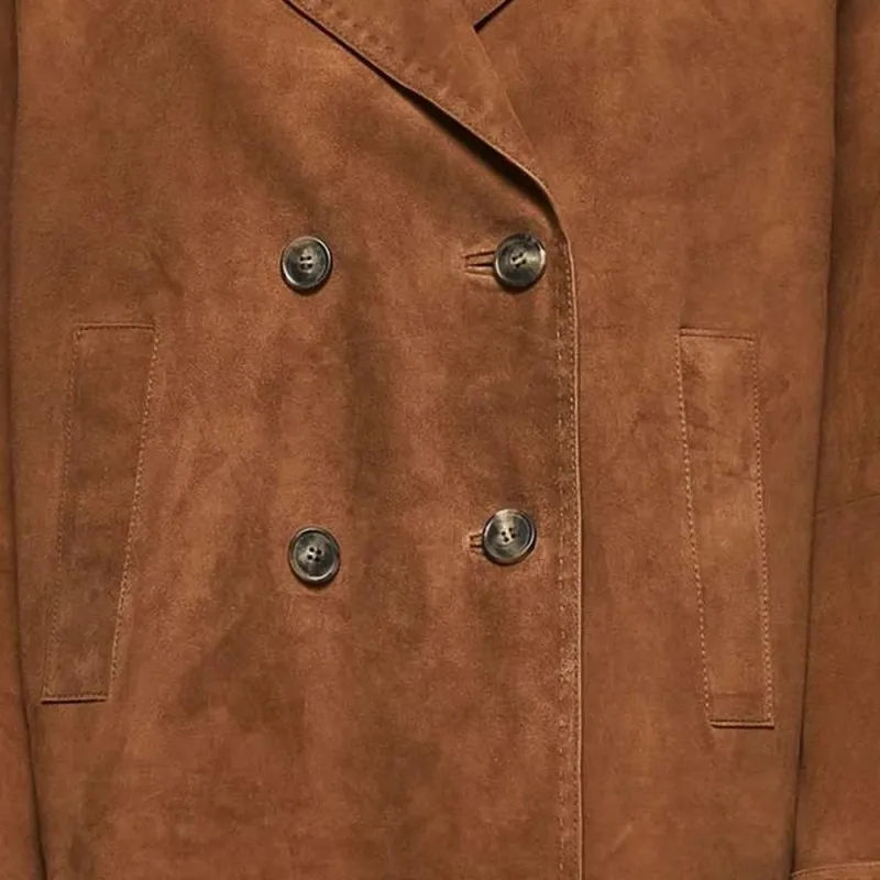WEEKEND MaxMara Oblato Double Breasted Jacket-3