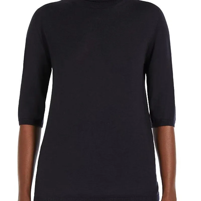 MaxMara High Neck Half Sleeved Jumper-1