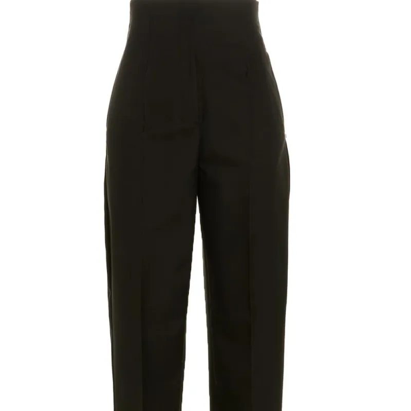 WEEKEND MaxMara SS23 Casual Pants Women's Black-2