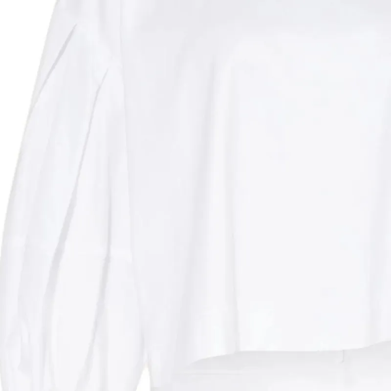 MaxMara Dolly Crewneck Puff Sleeved Top-4