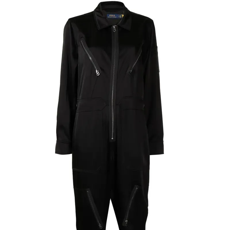 Polo Ralph Lauren Jumpsuit Women's Black-4