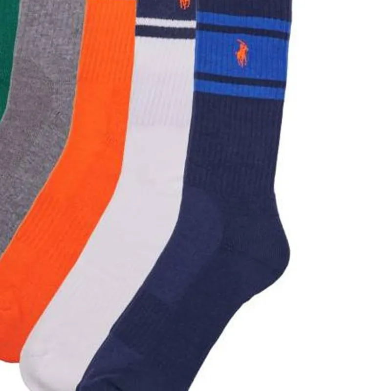 Polo Ralph Lauren Mid-Calf Socks Unisex 6 Pack-2