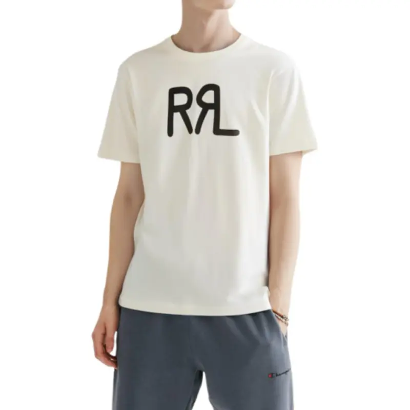 Ralph Lauren Rrl Logo print Cotton T shirt-3