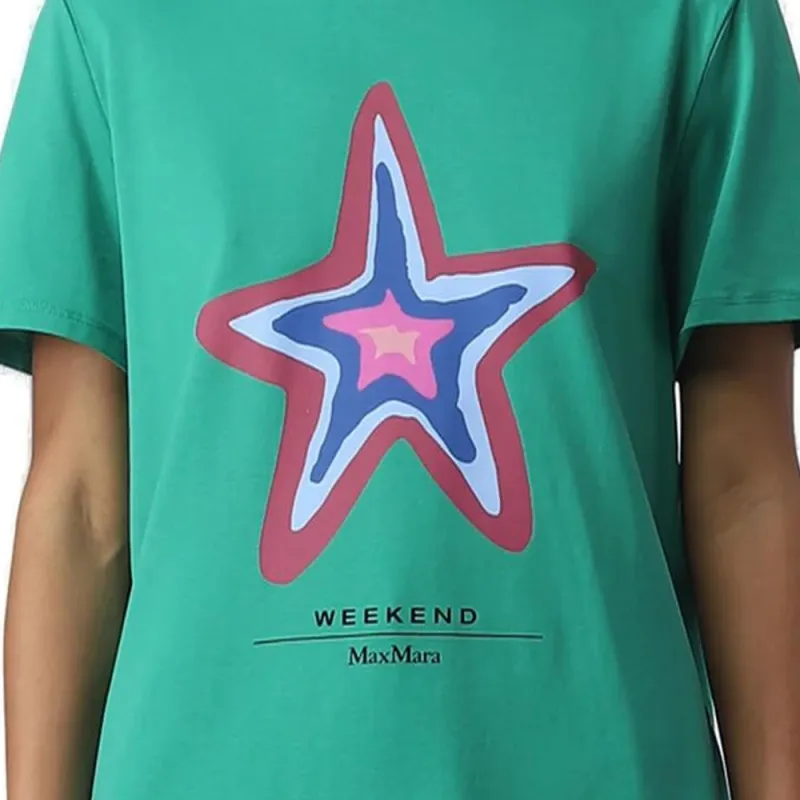WEEKEND MaxMara T Shirt Women's Green-3