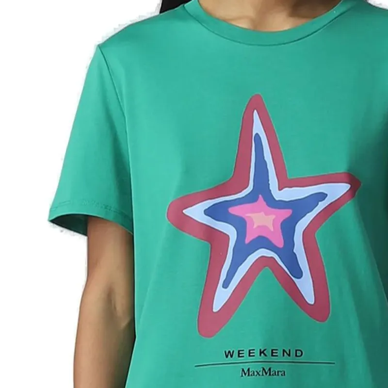 WEEKEND MaxMara T Shirt Women's Green-2