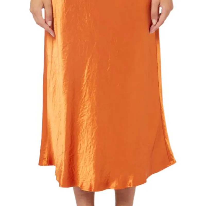 MaxMara Casual Long Skirts Women's Orange-3