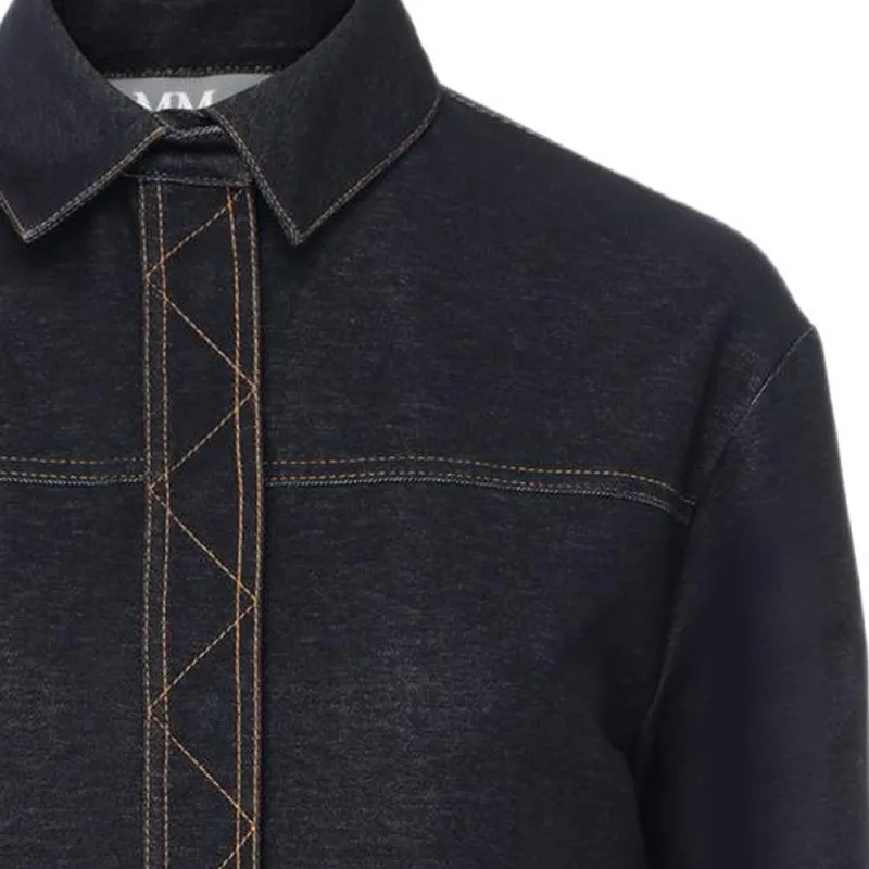 MaxMara Denim Jacket Women's Blue-2