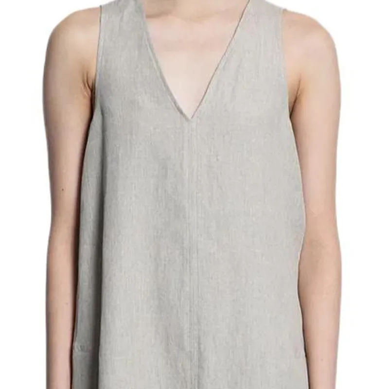 MaxMara Simeone V Neck Sleeveless Dress-4