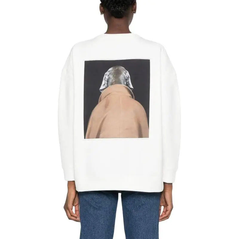 MaxMara Wegman-print Sweatshirt-2