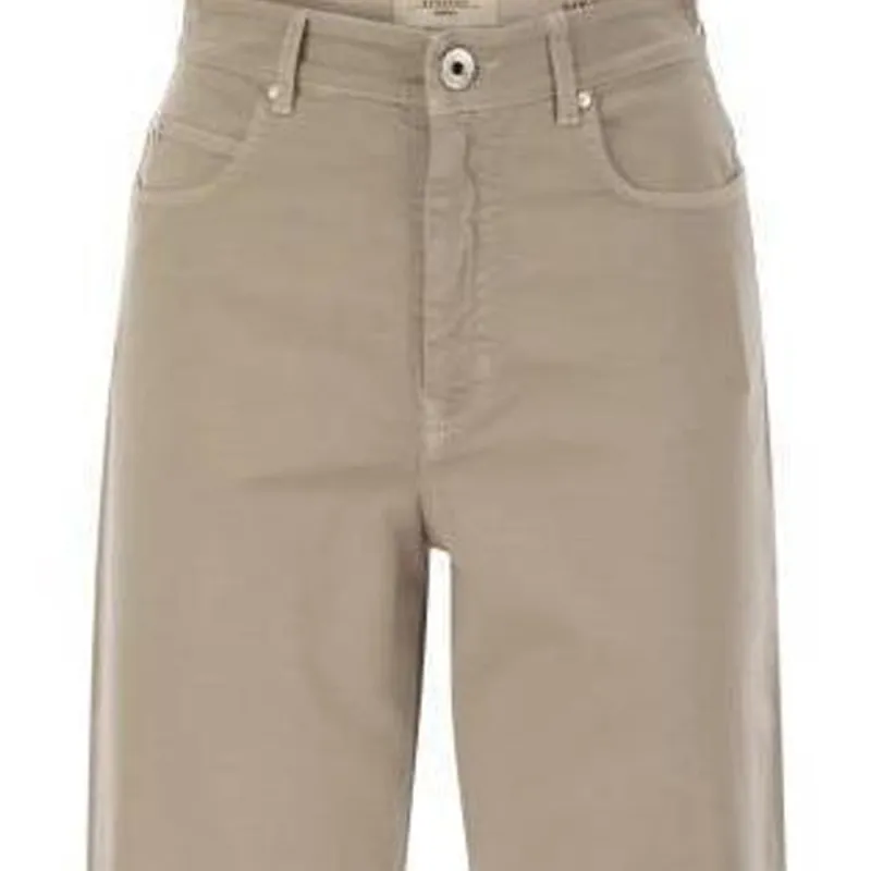 WEEKEND MaxMara Medina Logo Patch Wide Leg Trousers-4