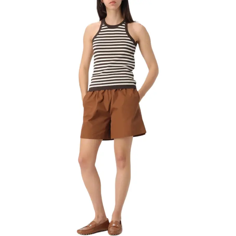 MaxMara Arnes Striped Ribbed Tank Top-1