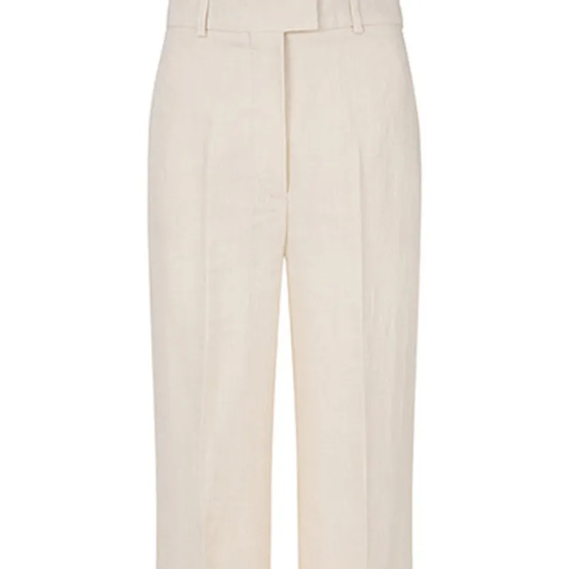 MaxMara Studio Casual Pants Women's Ecru-3