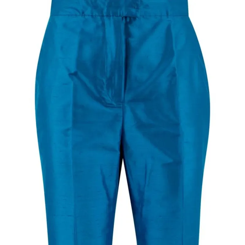 MaxMara Studio High Waisted Straight Leg Trousers-3