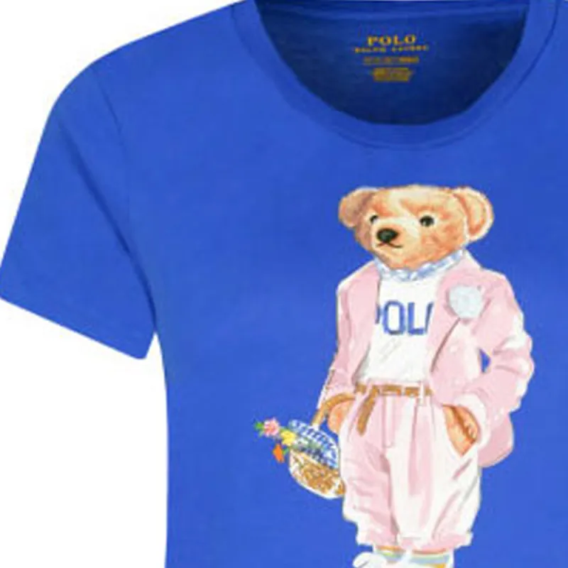 Polo Ralph Lauren T Shirts Women's Blue-3