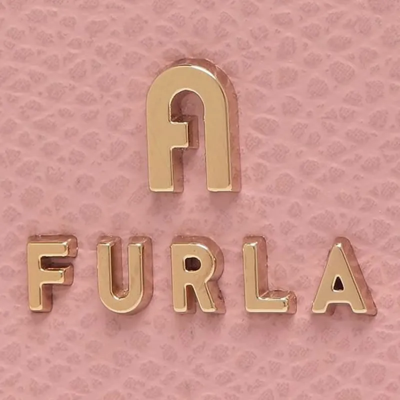 Furla Leather Coin Purse Women's Pink-5