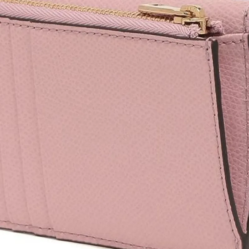 Furla Leather Coin Purse Women's Pink-7