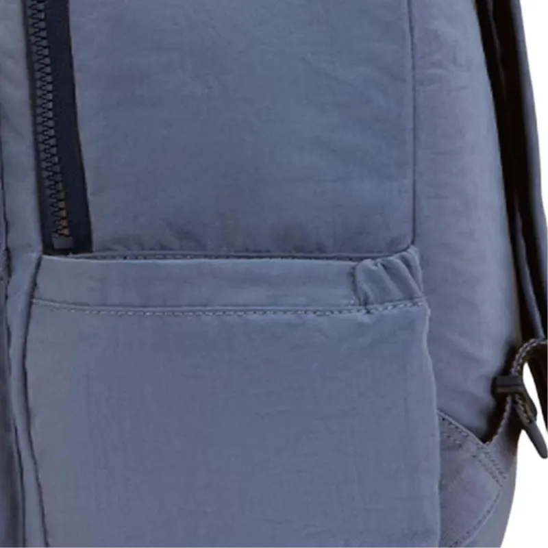 Kipling Polyamide Backpack Tubas Unisex Gray Blue Purple/Shang Red-5