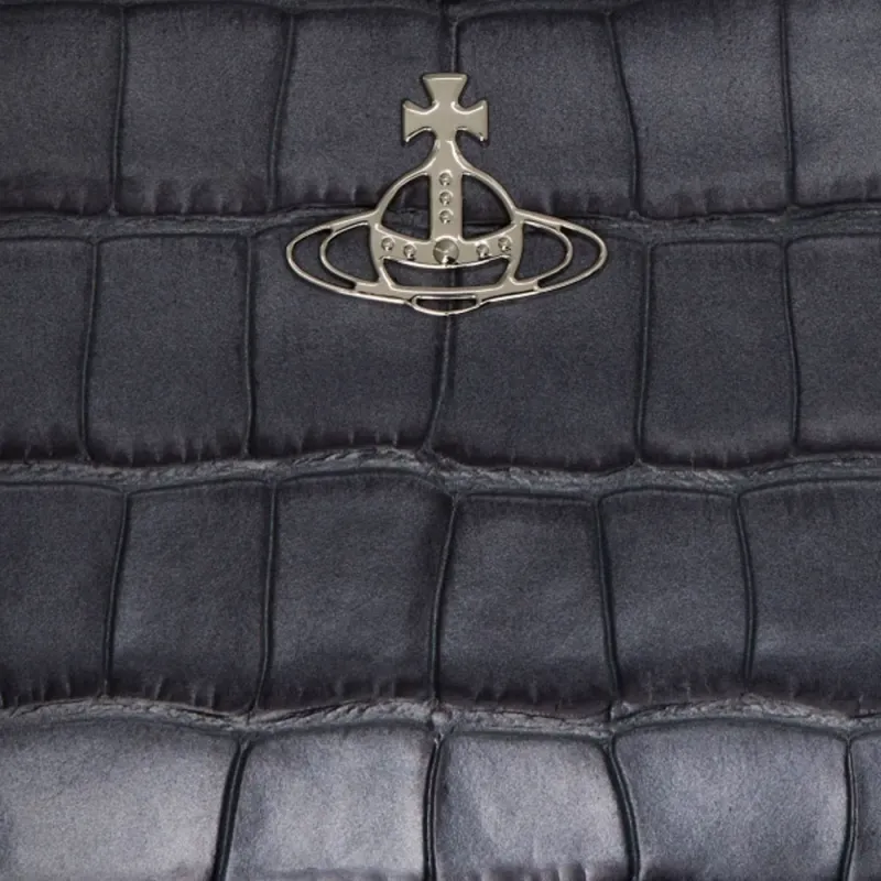Vivienne Westwood Leather Wallet Women's Black-3