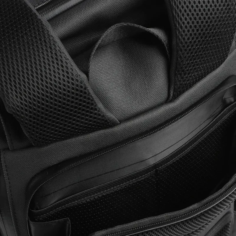 HORIZN STUDIOS Canvas Backpack Unisex Black-4