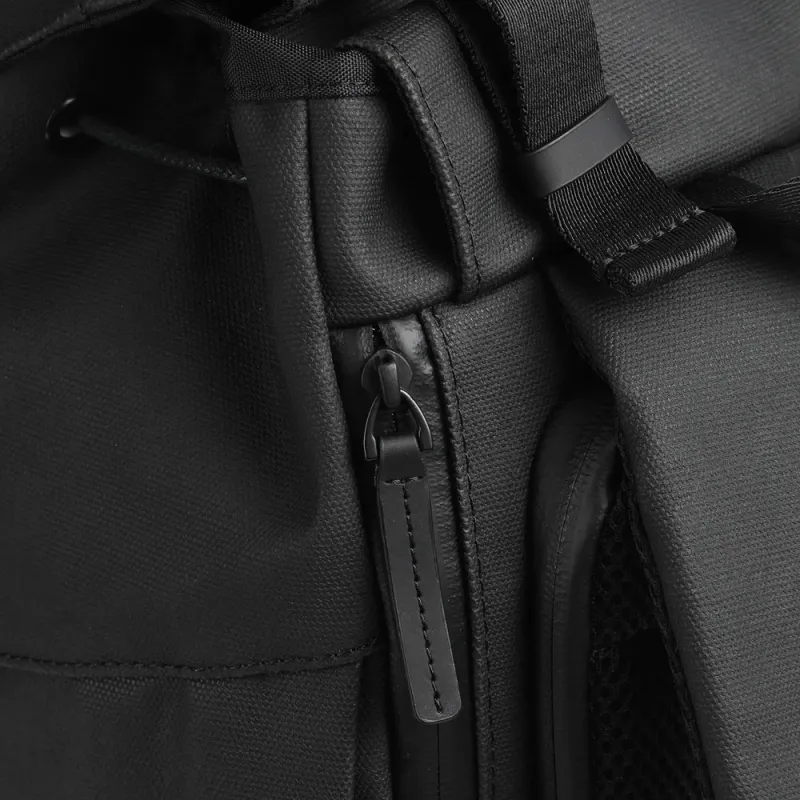 HORIZN STUDIOS Canvas Backpack Unisex Black-3