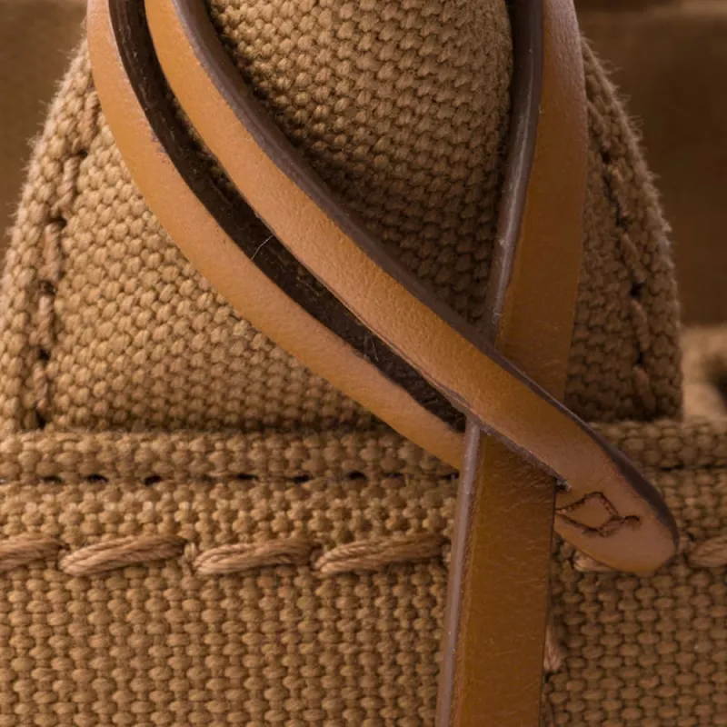 PRADA Cotton Handbag Trumpets Women's Tobacco-4