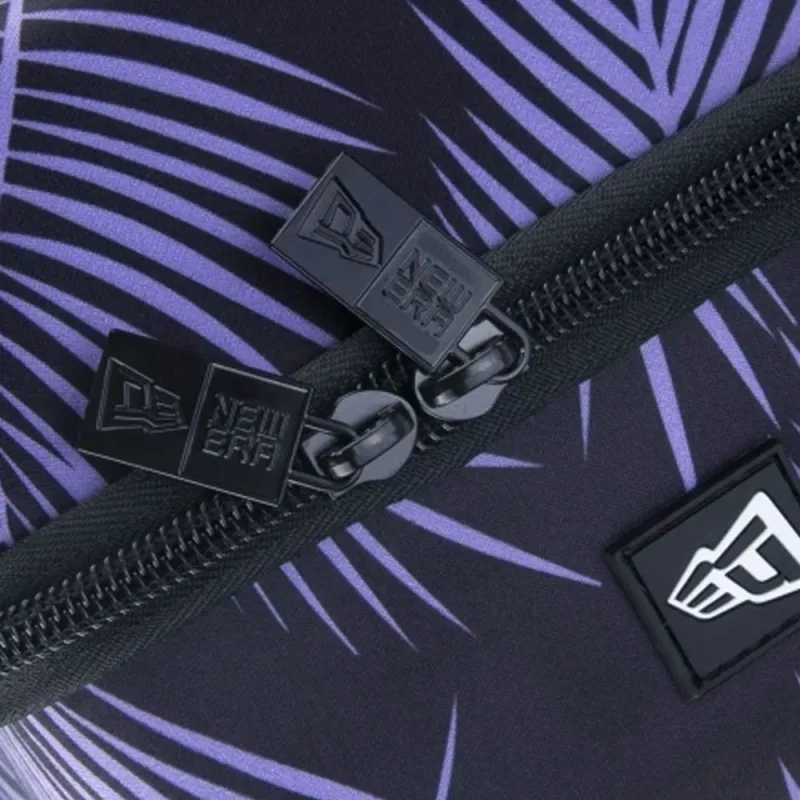 New Era Neoprene Handbag Unisex Black & Purple-2