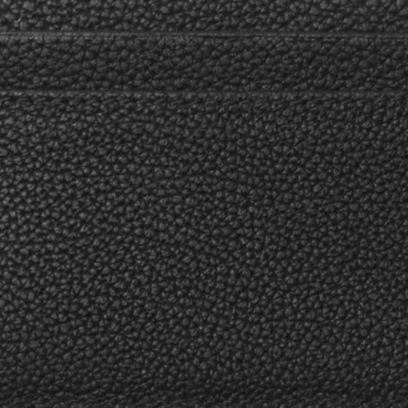 Burberry Grain Calfskin Card Holder Women's Black-2