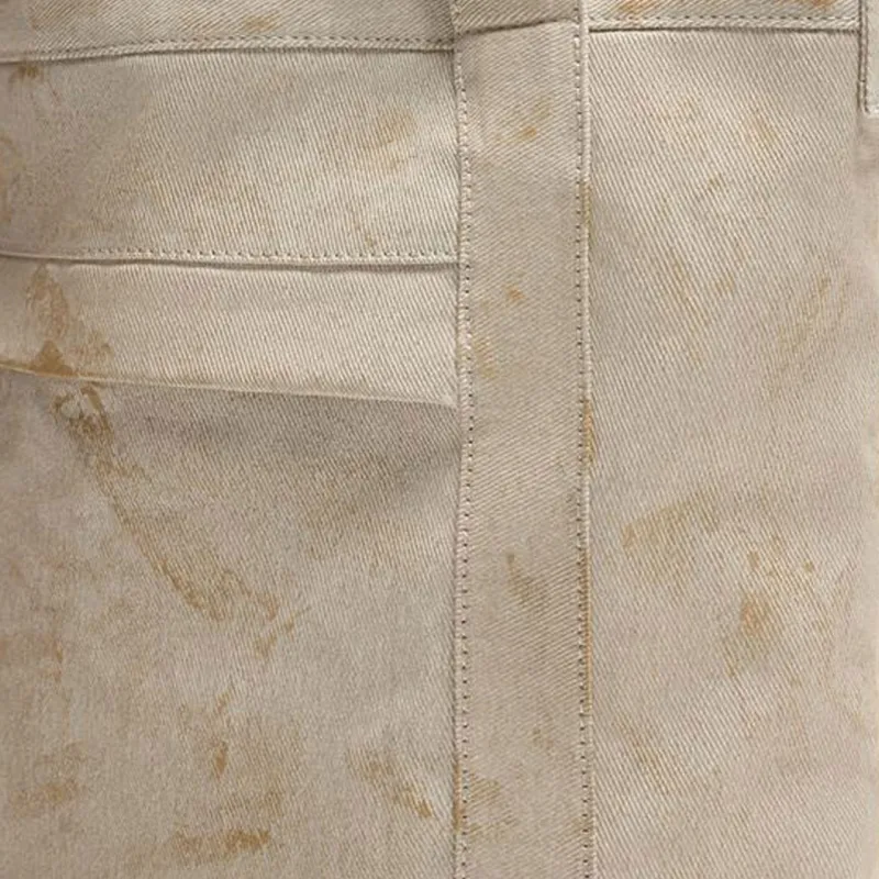 ZARA Cotton Tote Bag, Shopping Bag, Handbag Unisex White-2