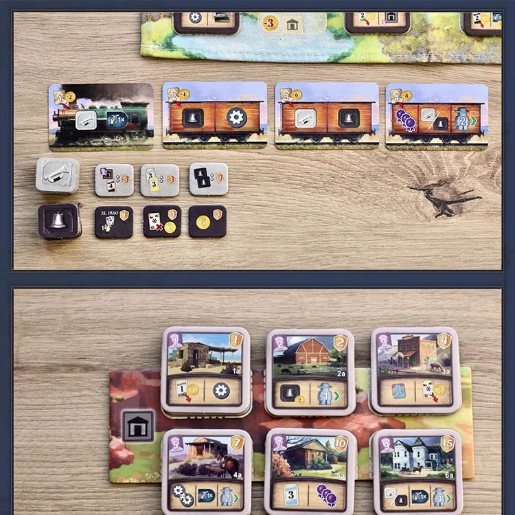 ASMODEE The Great Western Trail, El Paso, Chinese Edition Board Games-2