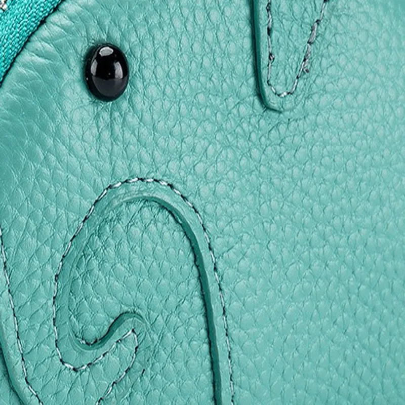 Tong Tong Rabbit Top Grain Cow Leather Coin Purse Regular Women's Multicolor-7