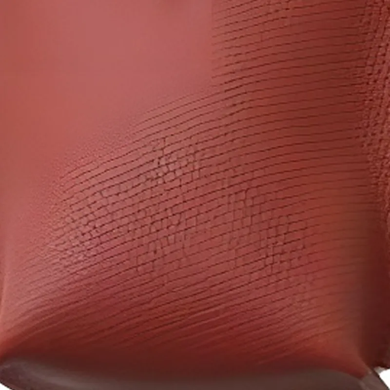 LONGCHAMP Le Roseau Cow Leather Cell Phone Pouch Shoulder Bag Crossbody Bag Women's Chestnut-3