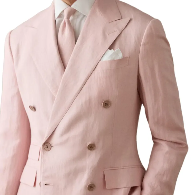 Ralph Lauren Purple Label Business Suit Coat Men's Pink-3