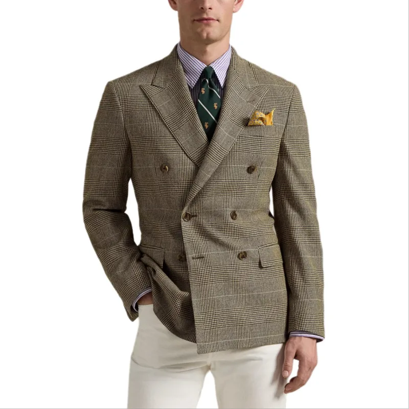 Polo Ralph Lauren Business Suit Coat Men's Brown-2
