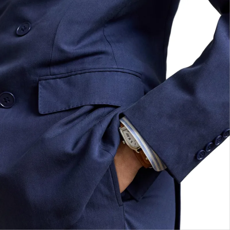 Ralph Lauren Purple Label Business Suit Coat Men's Blue-5